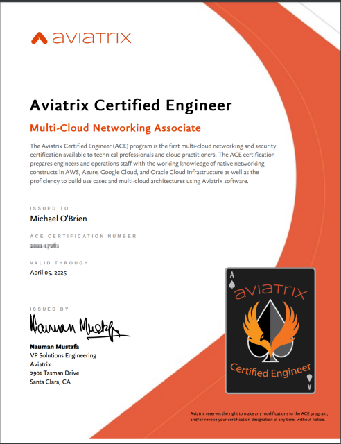 ACE-Associate-Certificate